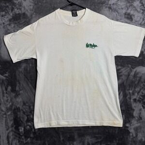 Vintage Y2k No Fear Thrashed White If You Can't Win, Don't Play Size Large